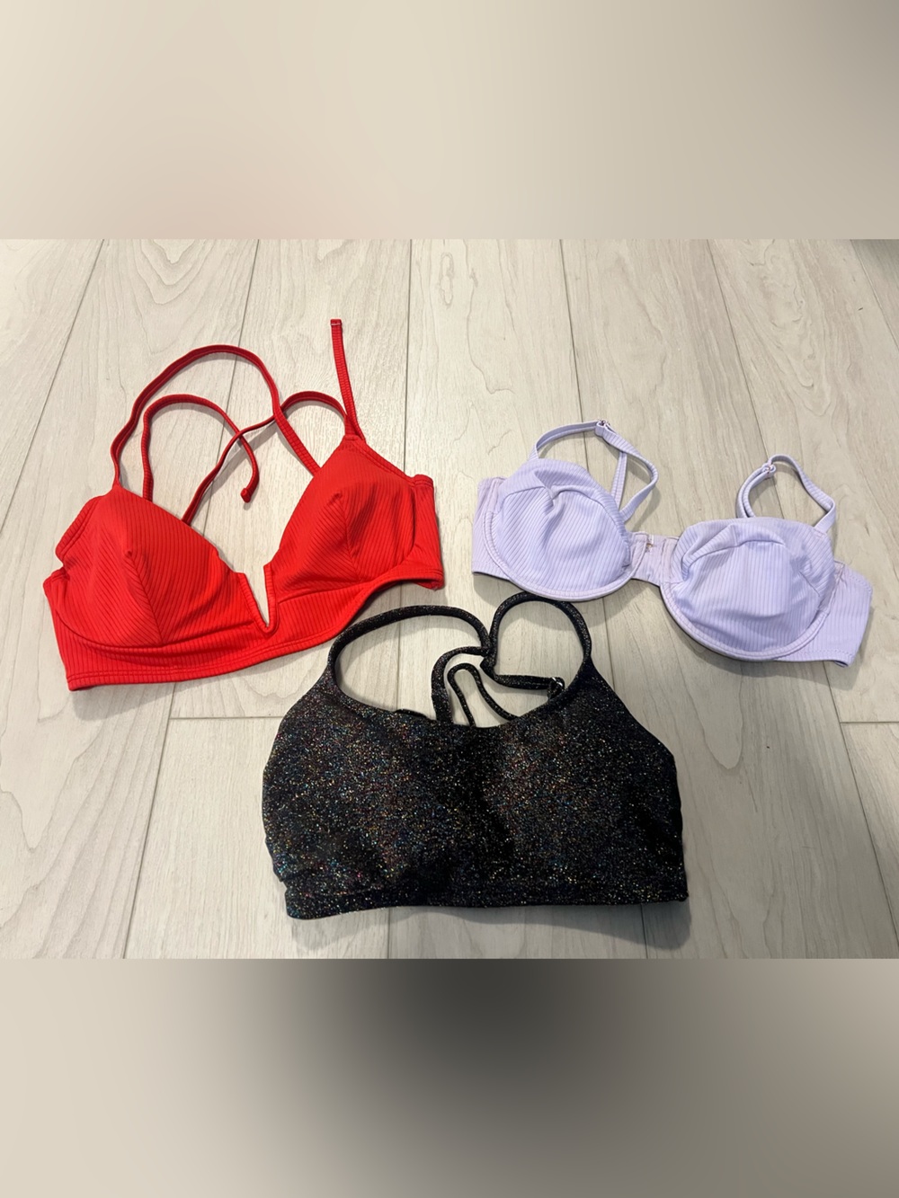 LOT of D size swim tops